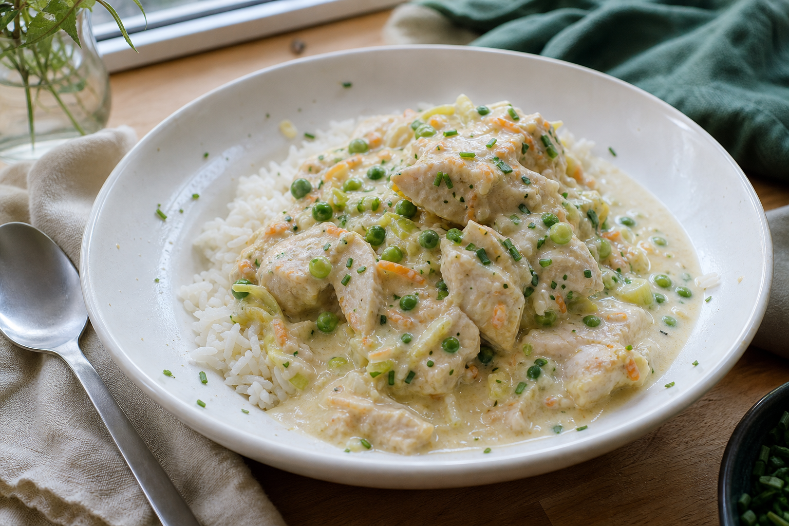 Express Chicken Breast Stew with Vegeta… in 5 min | Menuvivo