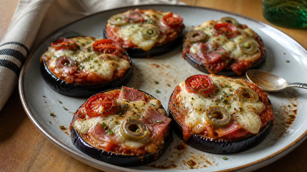 Baked Eggplant with Tomato Sauce and Mozzarella