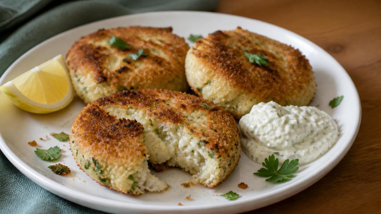 Cod Fish Cakes Without Potatoes
