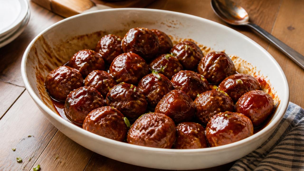 BBQ Turkey Meatballs