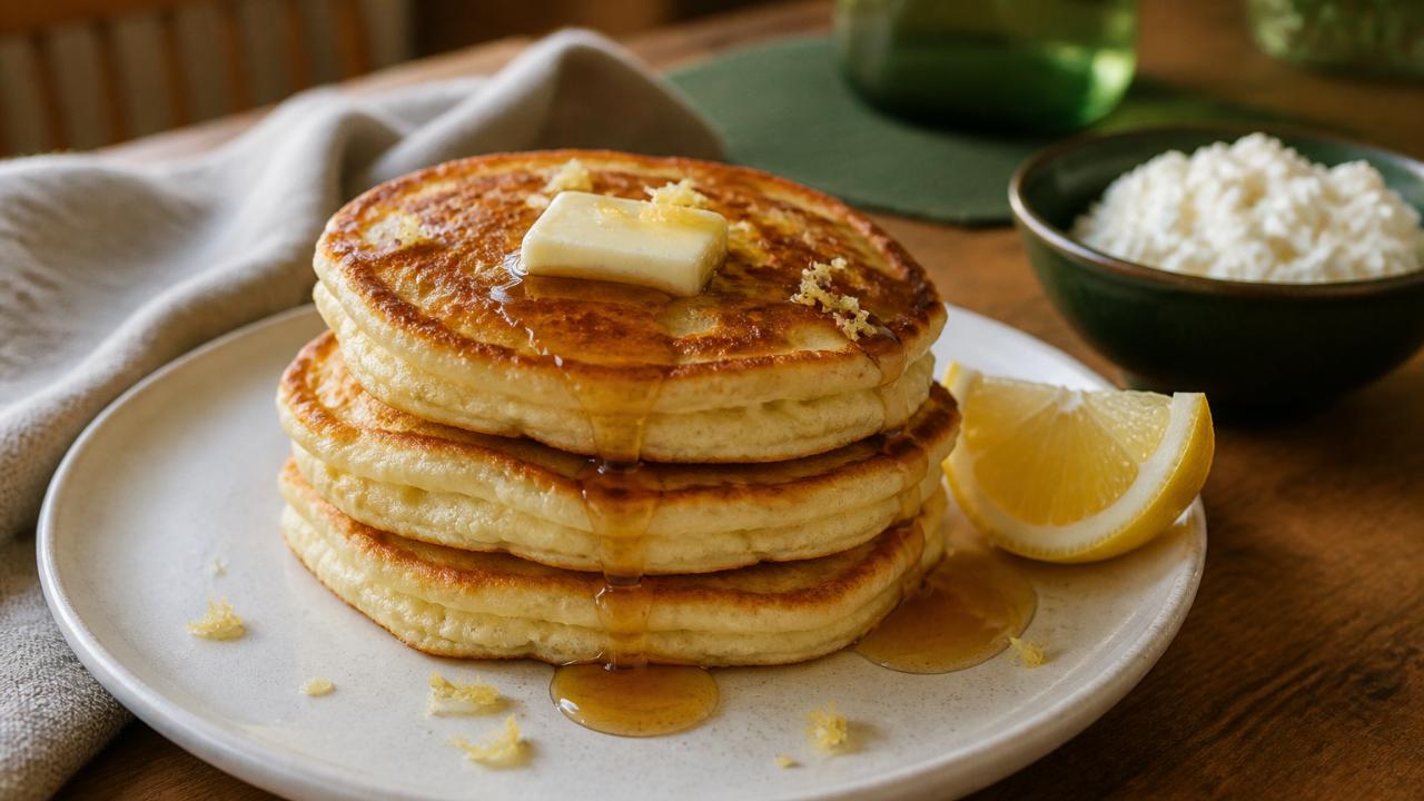 Lemon Ricotta Pancakes