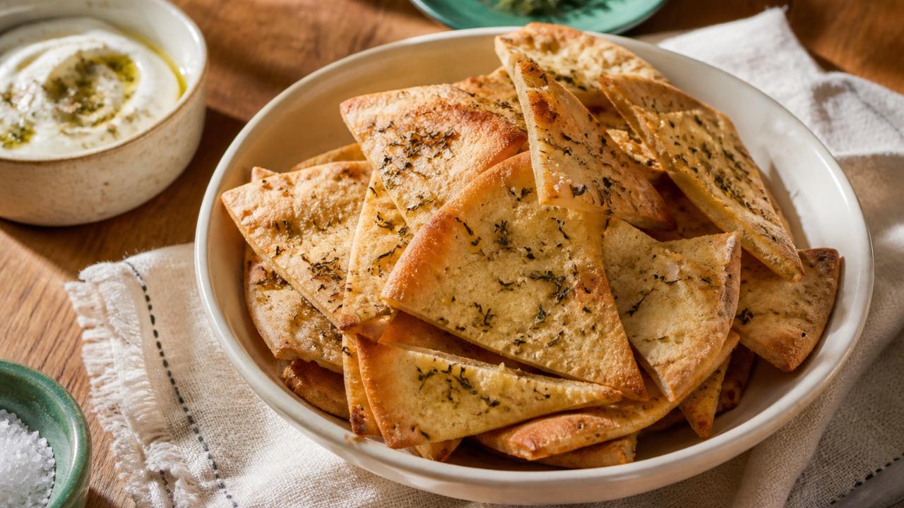 Thyme Pita Chips