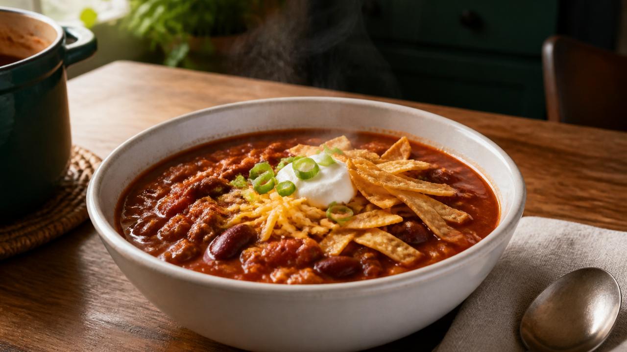 Mild Turkey Chili