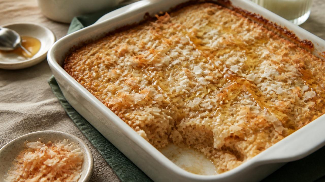 Coconut Cream Baked Oatmeal