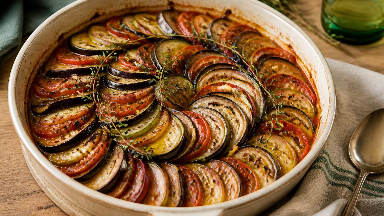 Provençal vegetable tian