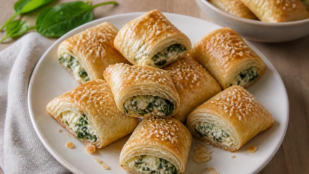 Spinach and Ricotta Rolls