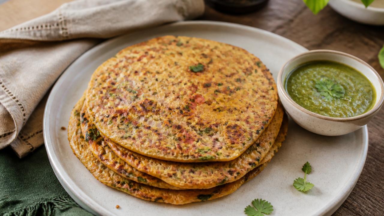 Besan Chilla Savory Chickpea Flour Pancakes